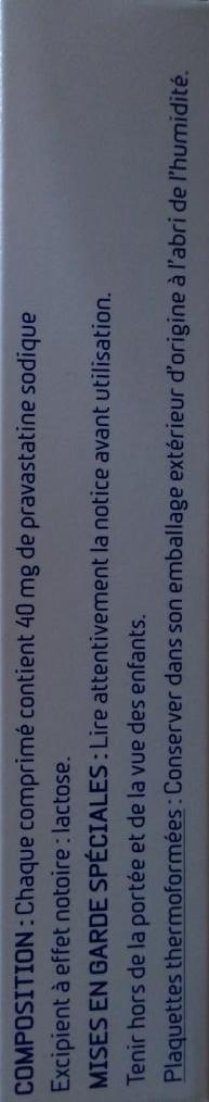 Pravastatine Arrow 40mg